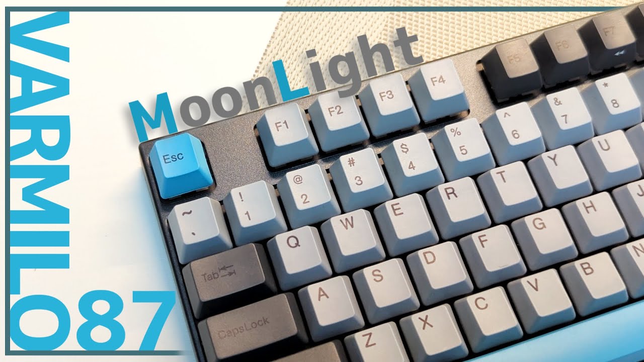 VARMILO 87 MoonLight】VARMILO 87 MoonLight (VARMILO Rose Switch