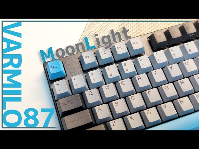 VARMILO 87 MoonLight】VARMILO 87 MoonLight (VARMILO Rose Switch