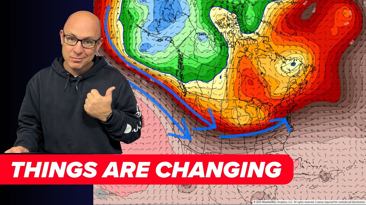 Pattern Change & First Snow for Some - YouTube