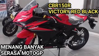Honda Cbr150r Abs Victory Red Black Menang Banyak cbr150r cbr hondacbr150r