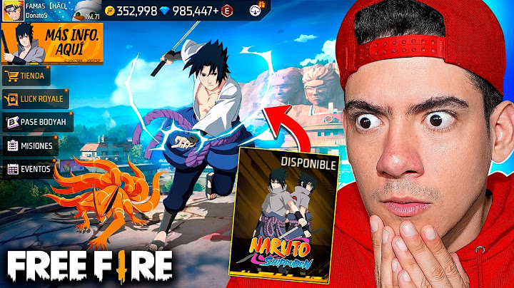 CONSIGO LA SKIN DE SASUKE en FREE FIRE y QUEDÉ EN QUIEBRA !! - TheDonato