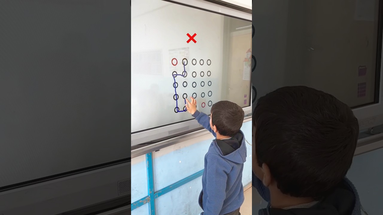 The teacher gave the children a slightly harder challenge