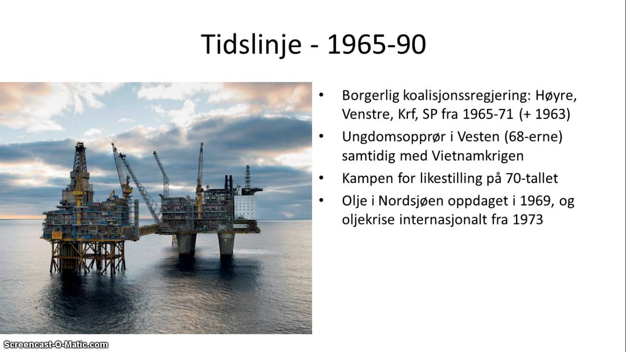 Norge i etterkrigstiden Norge I Etterkrigstiden