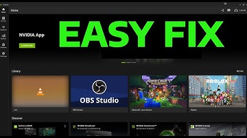 How To Fix NVIDIA App Not Working in Windows 11