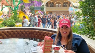 SADELLE’S  LAS VEGAS BEST BRUNCH SPOT In The BELLAGIO CONSERVATORY, Lunch With A SPECTACULAR VIEW!