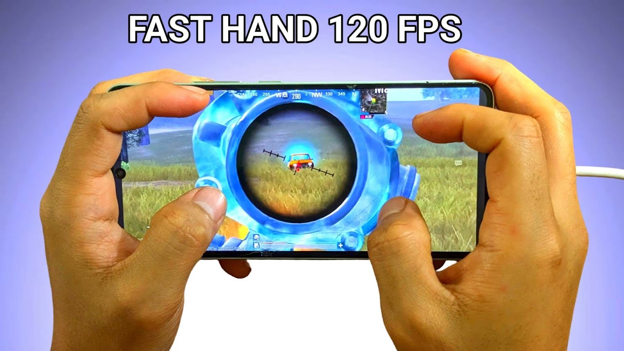 POCO X6 PRO 120 FPS  BGMI HANDCAM TEST