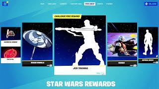 Every Star Wars FREE Reward Fortnite! (2019 - 2022)