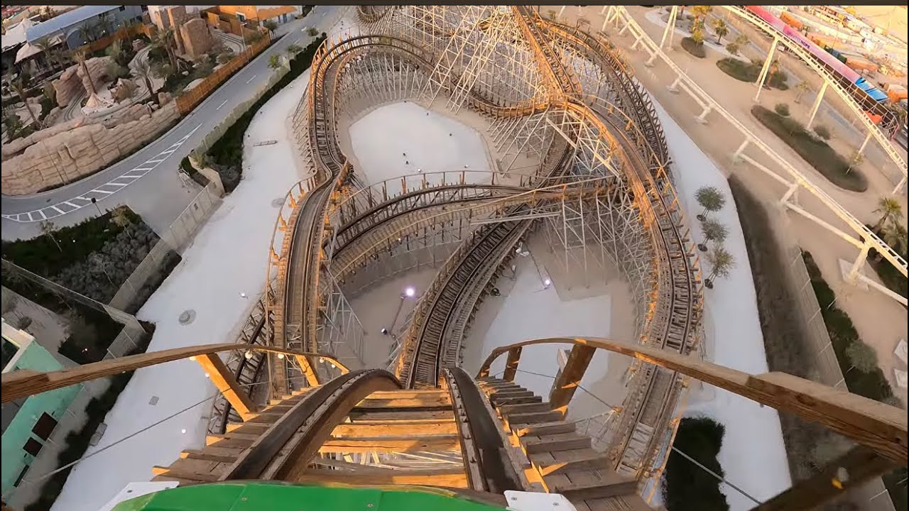 Onride: ‘Colossus’ 🎢 4K/POV 2026 Six flags Qiddiya