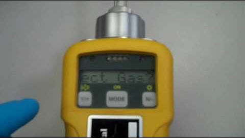 MiniRAE 2000 Calibration