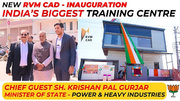 New RVM CAD Launched! Biggest Skill Development Centre with 100% Job Assistance 😁