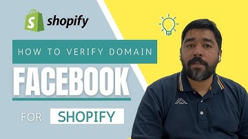 How Facebook Domain Verification is done on Shopify 2022