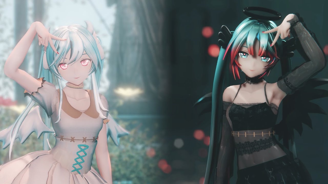 {MMD} DECO*27 x PinocchioP - (Not) A Devil【YYB初音ミク】