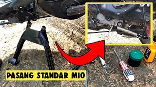 Cara Mengganti Standar Tengah Mio Sporty Smile | Sendiri Dirumah Bisa Kok ❗