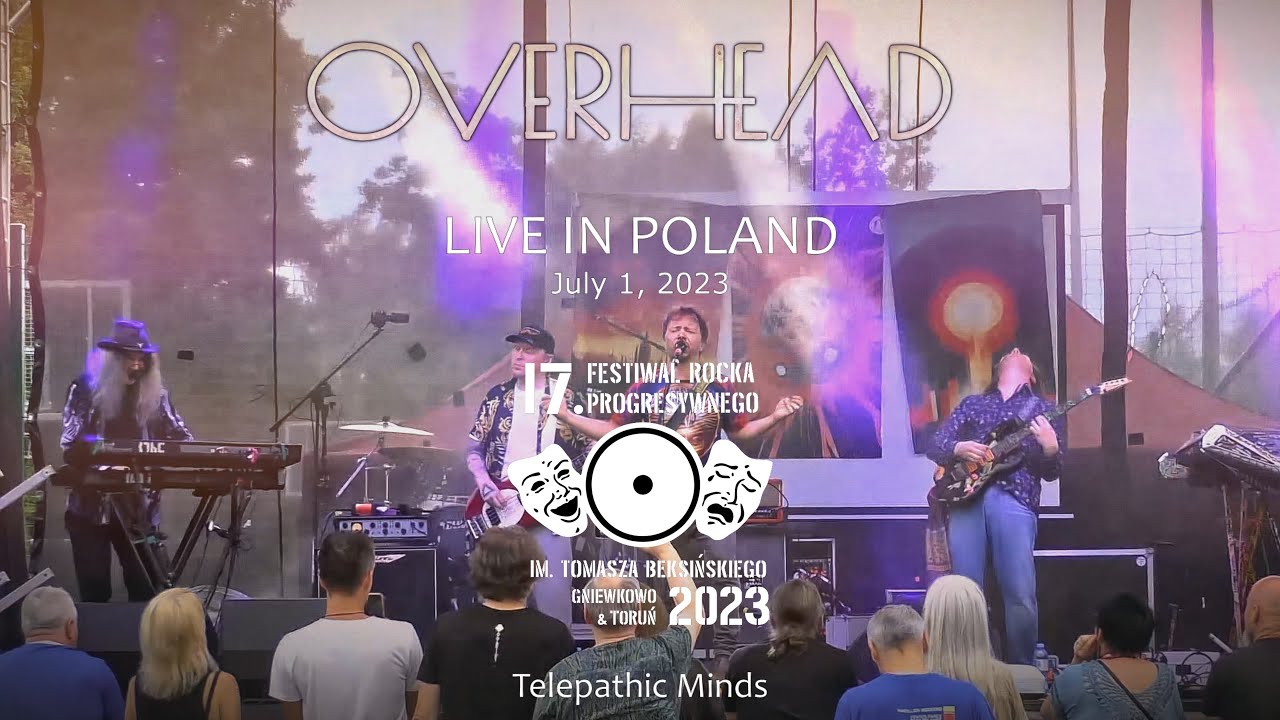 Overhead - Telepathic Minds - Live in Poland 2023 auf YouTube ansehen Overhead - Telepathic Minds - Live in Poland 2023 auf YouTube ansehen