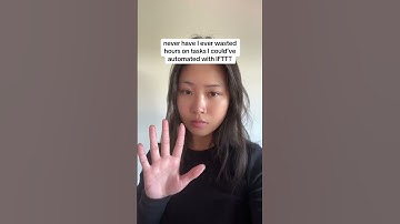 POV: Never have I ever wasted hours on tasks I could