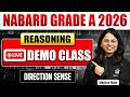 NABARD Grade A Reasoning 2026 | NABARD Phase 1 Non-Merit Section Live Class | Direction Sense