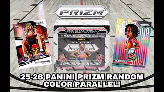 Break #11928 1 BOX 202526 Panini Prizm NBA Hobby Random ColorParallel #5!