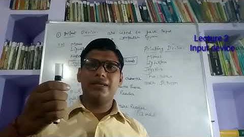 Computer Fundamental (Input device)Video