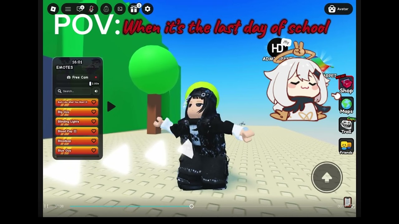POV: when it’s the last day of school