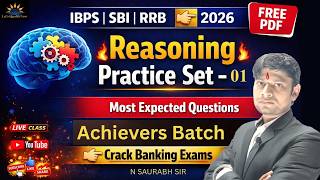 Exam Before Exam | Reasoning Practice Set 1 | IBPS SBI RRB 2026 | N Saurabh Sir