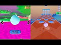 🍎🏐 Going Balls Speedrun Challenge Vs Reverse Balls Speedrun Walkthrough Gameplay