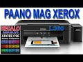 L360 PRINTER, paano mag xerox