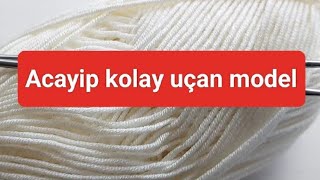 Çok kolay örgü modeli