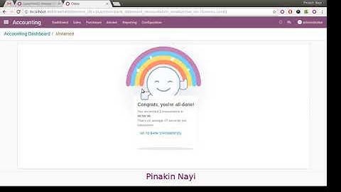 Odoo Account Payment Reconciliation with Bank Statements