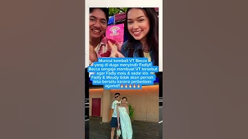 Thumbnail of Becca mantan yang Gamon!!😤🤣 #fadlyfaisal #becca #maudyayunda