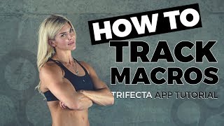 How to Track Macros - Trifecta App Tutorial screenshot 2