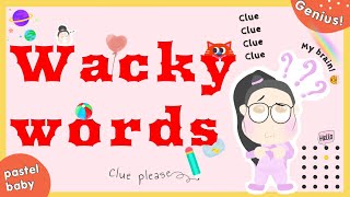 Wacky Words Quiz Brain Teaser