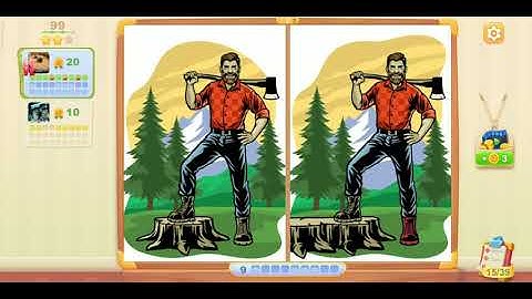 5 Differences Online Game level 99 part 6