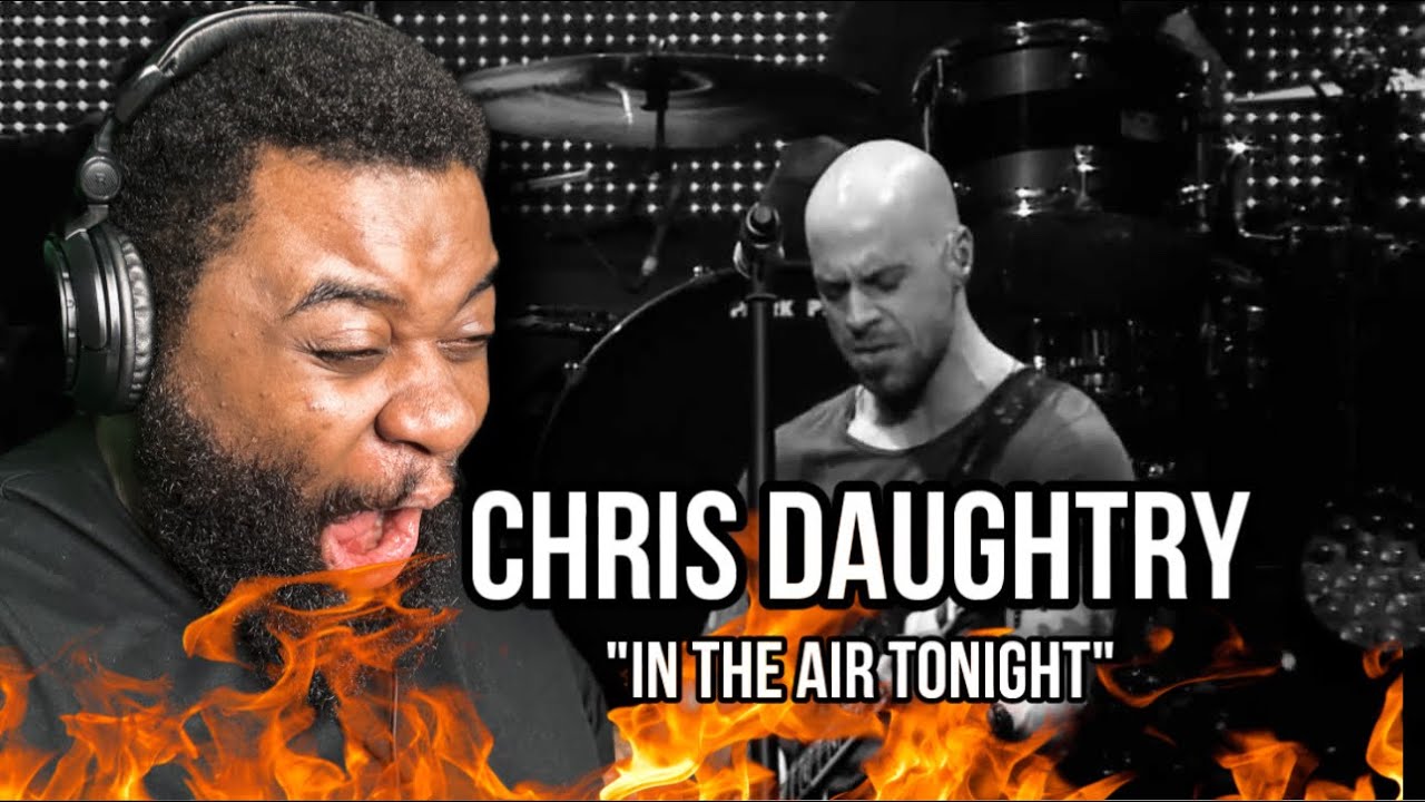 [REACTION] Chris Daughtry "In The Air Tonight" (LIVE COVER w/ Brad