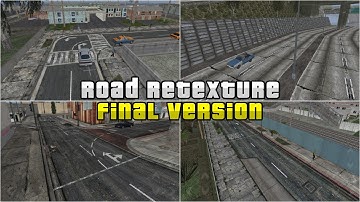 GTA SA Android - Road Retexture Remastered Final Version