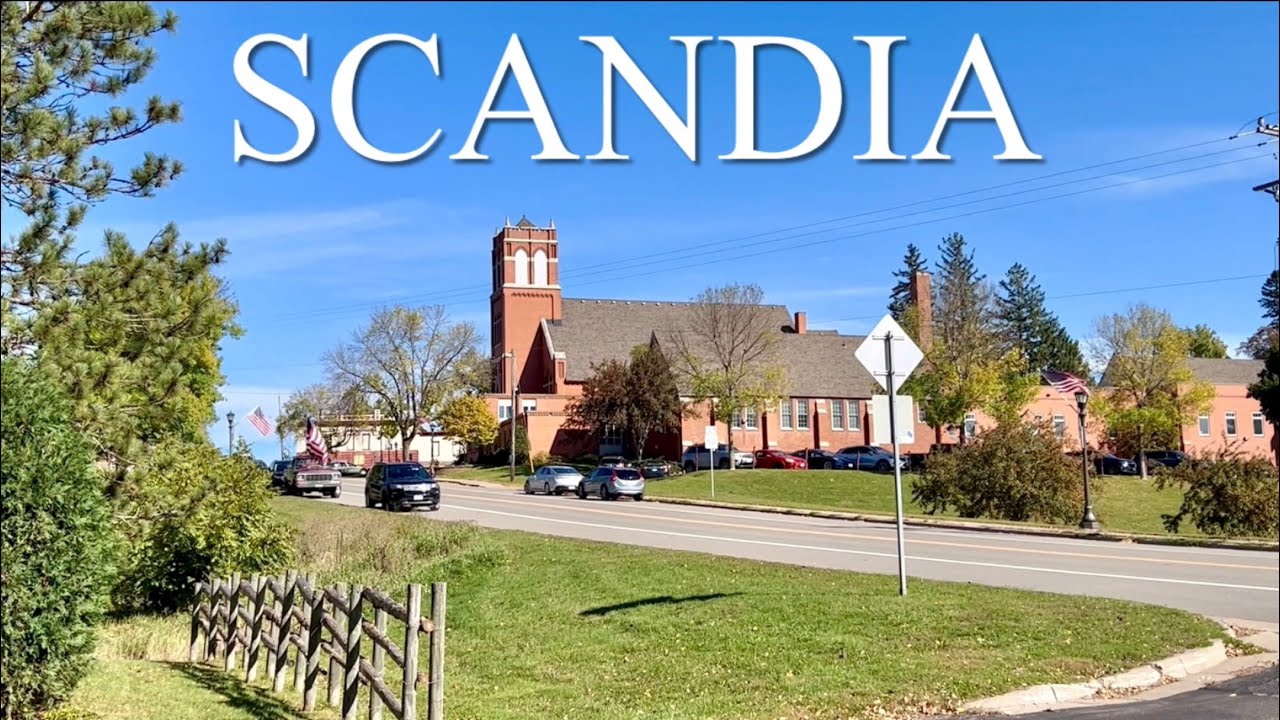 Scandia, Minnesota. USA / Daschcam Video YouTube