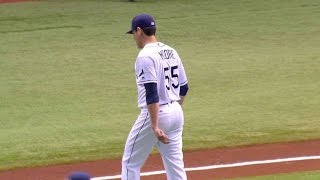 CLE@TB: Moore strikes out Napoli to fan the side
