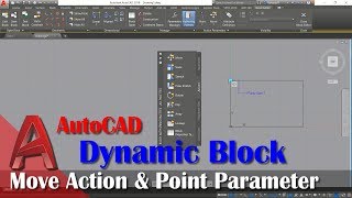 Season 1 Move Action And Point Parameter AutoCAD Dynamic Block Tutorial