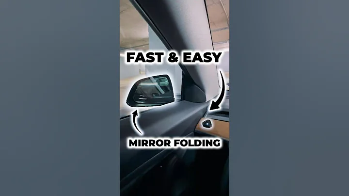 Fold Mirrors | Smart Hack For Your Tesla 👨‍🏫
