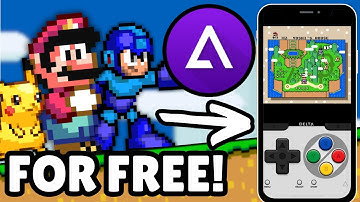 How to Play All Retro Games on iPhone! (Delta Emulator)