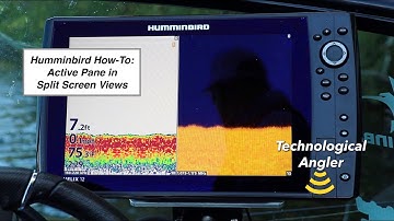 Humminbird HELIX Quick Tip: Active Pane in Split Screen Views