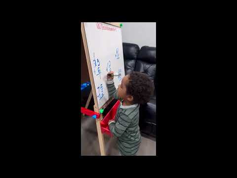 My smart 2year ,old  solving word, to number math ,problem   ,#devanlovesnumbers ,#babydev  ,#babyge