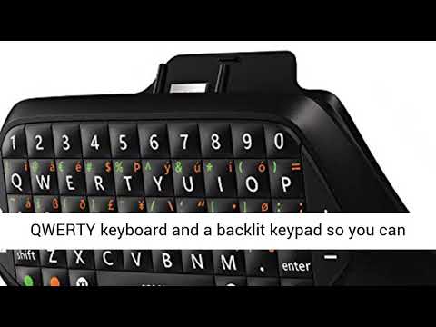 Xbox One Chatpad + Chat Headset plugs directly into Chatpad