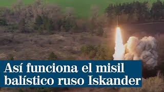 Así funciona el misil balístico de corto alcance Iskander de Rusia