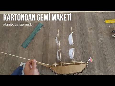 Video: Yelkenli Maket Nasıl Yapılır