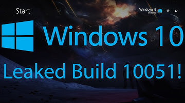 Windows 10 Leaked Build 10051!