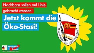 Jetzt kommt die grüne Öko-Stasi! - AfD-Fraktion im Bundestag