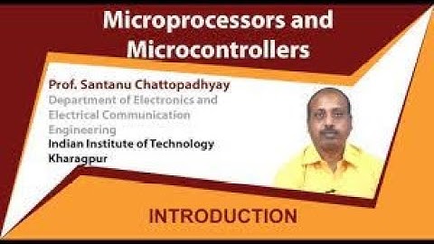 Microprocessors and Microcontrollers | Week 0 Quiz | Assignment 0 Solution | NPTEL | SWAYAM 2023