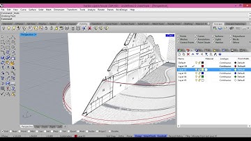 Rhino modeling Harbin Opera House Part1