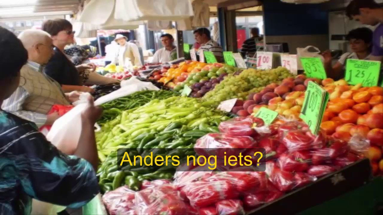 Markt - supermarkt.  26في السوق - السوبر ماركت الدرس