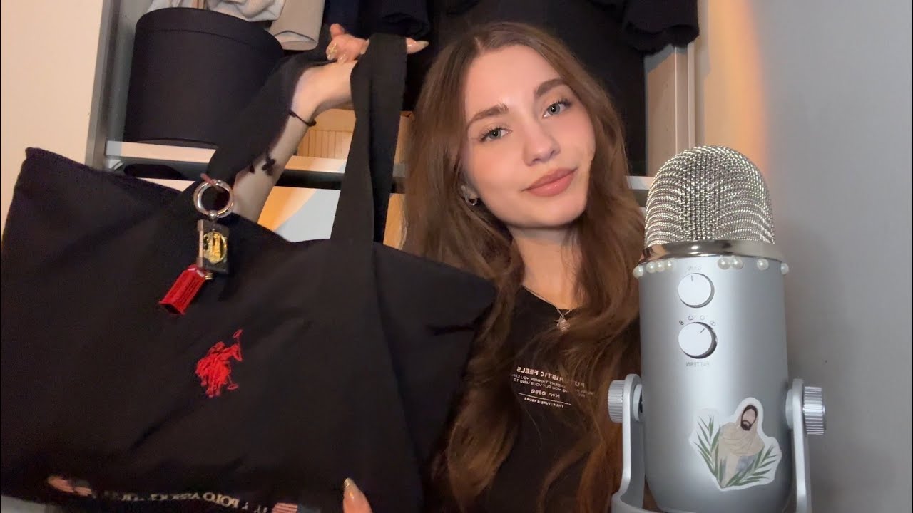 ASMR Whats In My Bag 👜 (school edition)